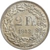 2 Francs - Suisse Argent
