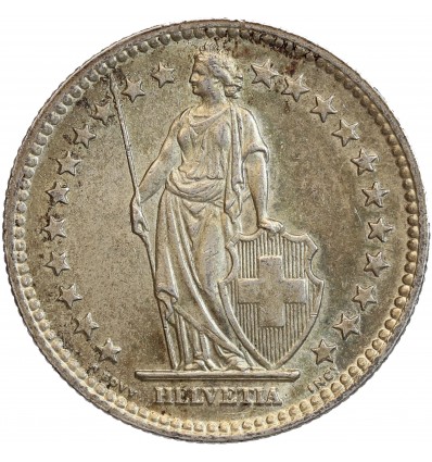 2 Francs Suisse Argent - Confederation