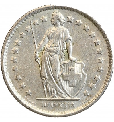 2 Francs Suisse Argent - Confederation
