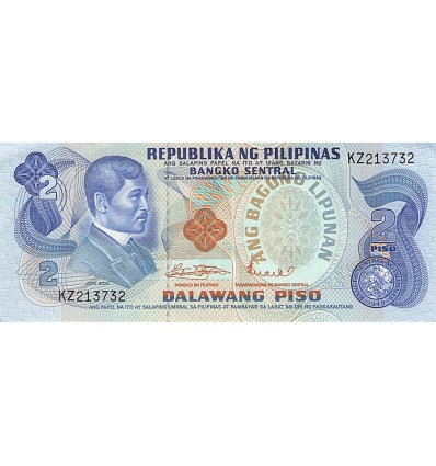 2 Piso Philippines (1970)