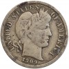 1 Dime Barber - Etats-Unis Argent