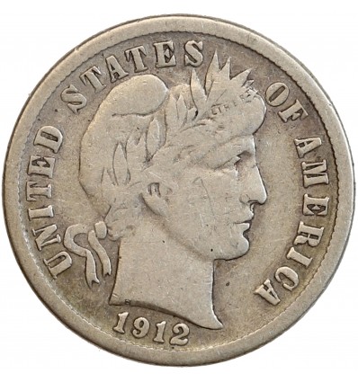 1 Dime Barber - Etats-Unis Argent