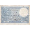 10 Francs Minerve modifié France 1939