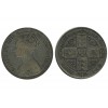 1 Florin Victoria Grande Bretagne Argent - Grande Bretagne