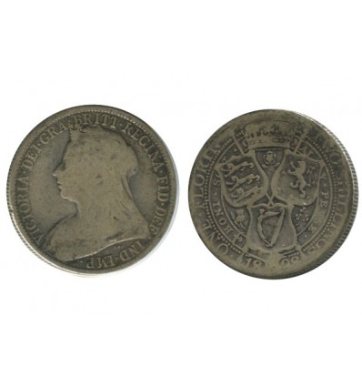 1 Florin Victoria Grande Bretagne Argent - Grande Bretagne