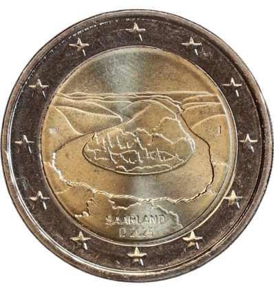 2 Euros Allemagne 2025 - Boucle de la Saar