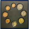 série officielle de la Monnaie de Paris contient les huit monnaies de circulation françaises en qualité belle épreuve