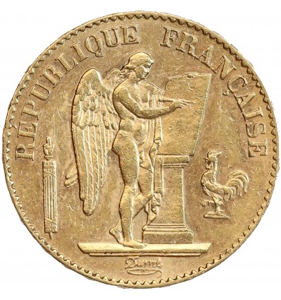 20 Francs Génie Troisième République