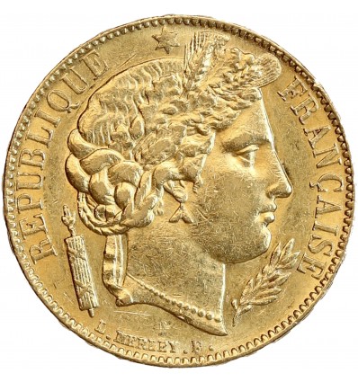 20 Francs Cérès Seconde République
