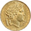 20 Francs Cérès Seconde République