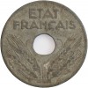 20 Centimes Etat Français Type Vingt