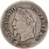 20 Centimes Napoléon III Tête Laurée