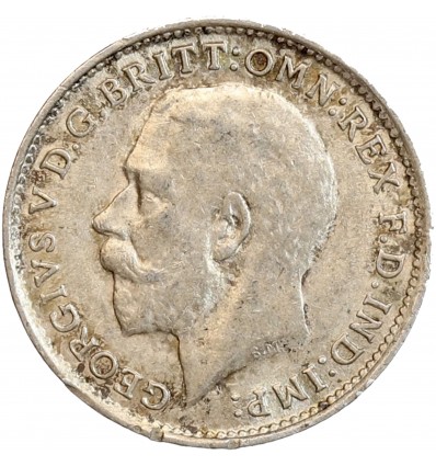 3 Pence Georges V Grande Bretagne Argent - Grande Bretagne