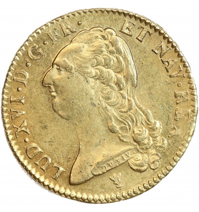 Double Louis au Buste Nu - Louis XVI