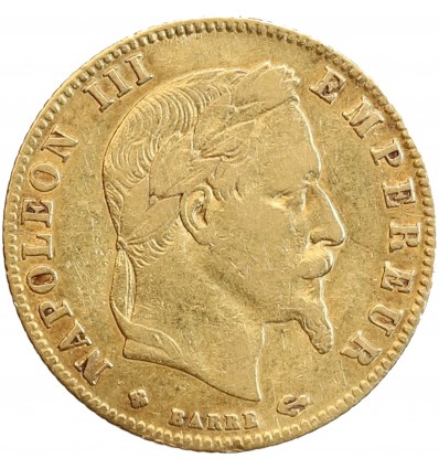 5 Francs Napoléon III Tête Laurée