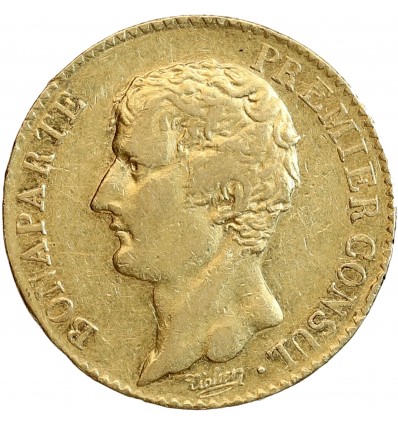 20 Francs Bonaparte 1er Consul
