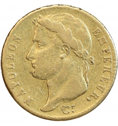 20 Francs Napoléon Ier Tête Laurée
