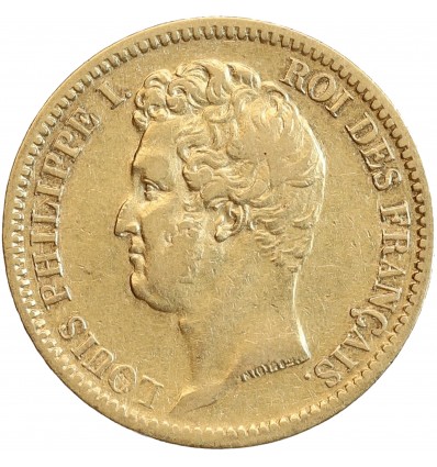 20 Francs Louis-Philippe Ier Tête Nue