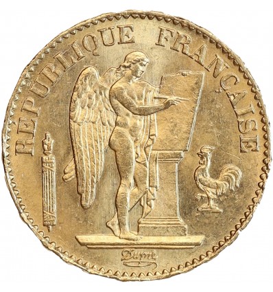 20 Francs Génie Troisième République