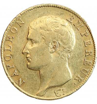 40 Francs Napoléon Ier Tête Nue Calendrier Révolutionnaire