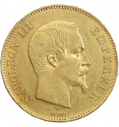 100 Francs Napoléon III Tête Nue