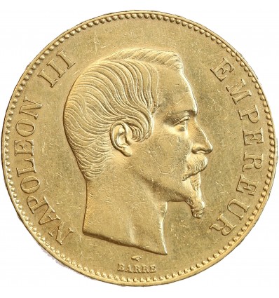 100 Francs Napoléon III Tête Nue