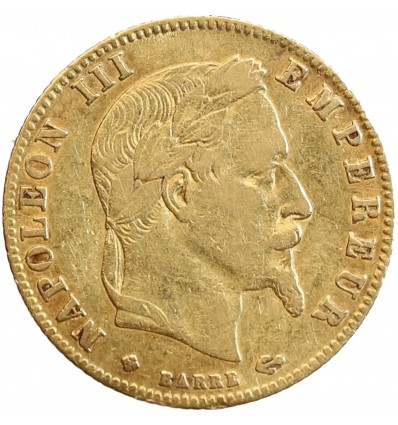 5 Francs Napoléon III Tête Laurée