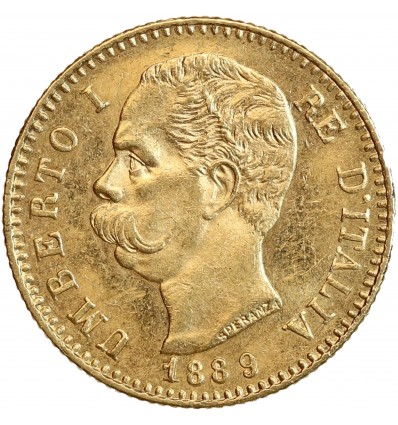 20 Lires Umberto Ier - Italie Réunifiée