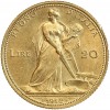 20 Lires Victor Emmanuel III - Italie Réunifiée