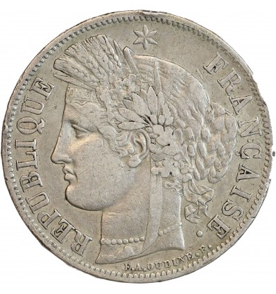 5 Francs Cérès Deuxième République