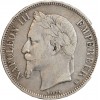 5 Francs Napoléon III Tête Laurée Second Empire