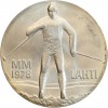 25 Markkaa Championnat du monde des sports d'hiver à Lahti Finlande Argent