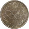 500 Markkaa J.O. d'hiver d'Helsinki Finlande Argent