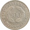500 Markkaa J.O. d'hiver d'Helsinki - Finlande Argent