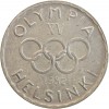 500 Markkaa J.O. d'hiver d'Helsinki - Finlande Argent