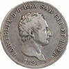 5 Lires Charles Felix Italie Argent - Sardaigne