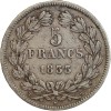 5 Francs Louis-Philippe Ier Tête Laurée Tranche En Relief