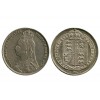 1 Shilling Victoria Grande Bretagne Argent - Grande Bretagne