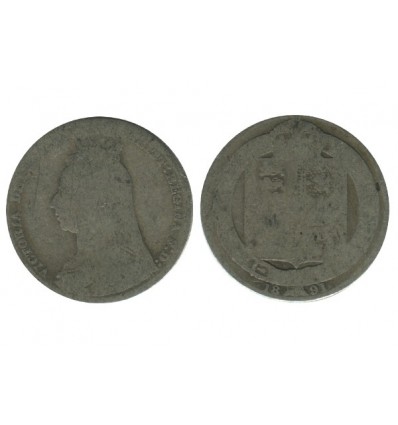 1 Shilling Victoria Grande Bretagne Argent - Grande Bretagne