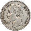 5 Francs Napoléon III Tête Laurée Second Empire
