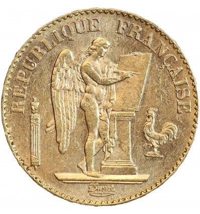 20 Francs Génie Troisième République