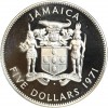 5 Dollars Norman Manley Jamaïque Argent