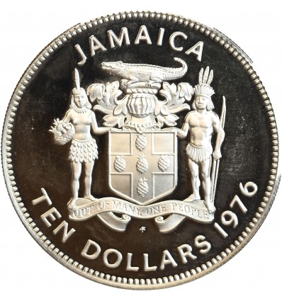 10 Dollars Jamaïque Argent