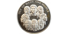 10 Dollars Unité Jamaïcaine - Jamaïque Argent