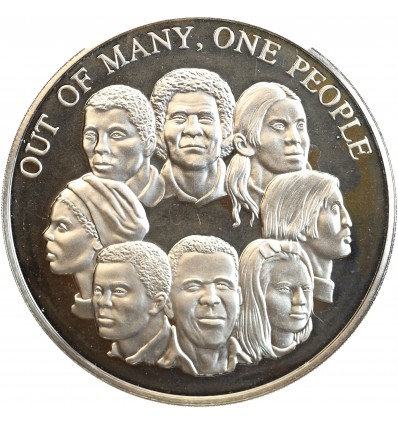 10 Dollars Unité Jamaïcaine - Jamaïque Argent