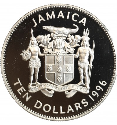 10 Dollars Jeux Olympiques - Jamaïque Argent