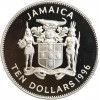 10 Dollars Jeux Olympiques - Jamaïque Argent