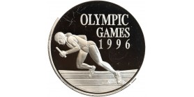 Avers : armoiries de la Jamaïque

Revers : relayeuse à gauche