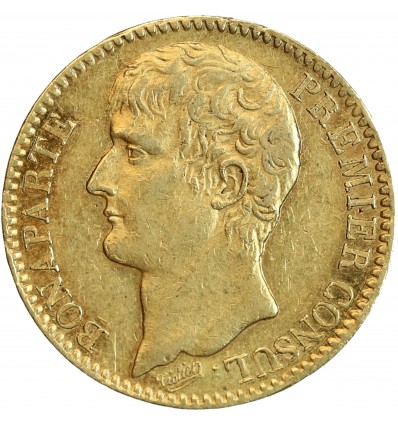 40 Francs Bonaparte 1er Consul