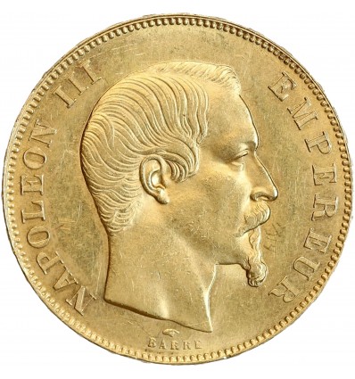 50 Francs Napoléon III Tête Nue